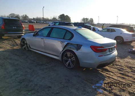 2018 BMW 750I from USA, damaged, VIN WBA7F0C56JGM23207